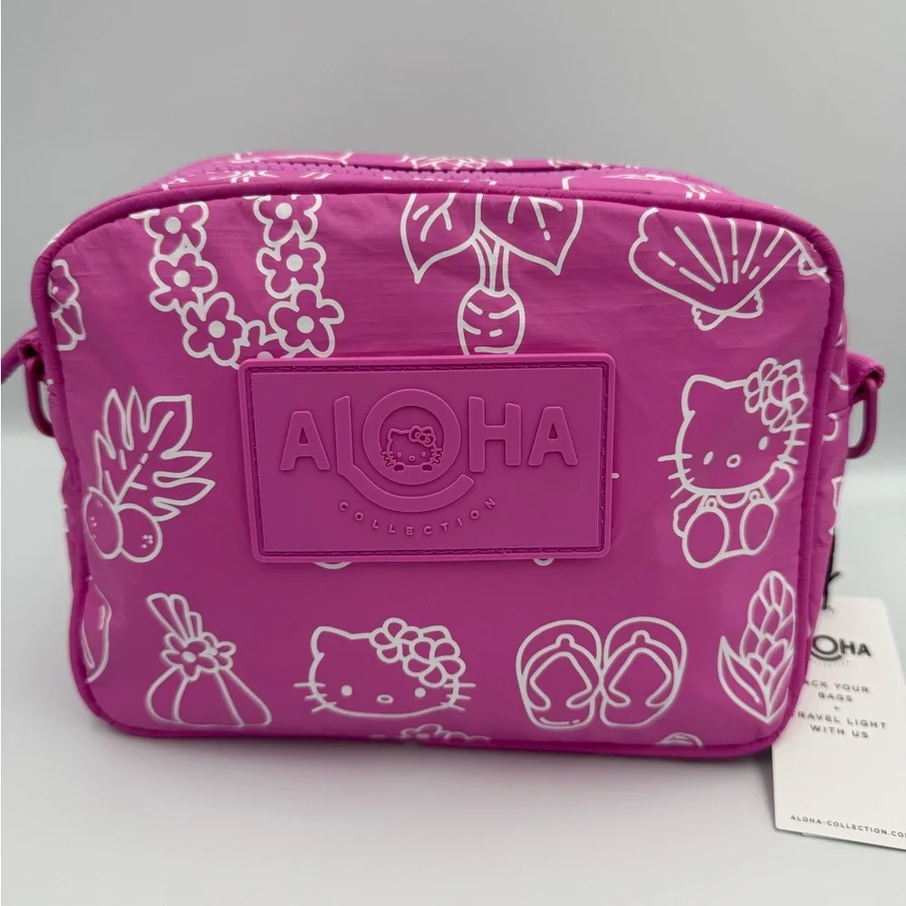 ALOHA Collection Hot Pink Hello Kitty Crossbody Bag - Picture 2 of 7